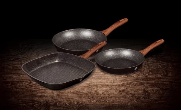 SET MED 3 BERLINGER HAUS BH-7101 GRANITPANOR
