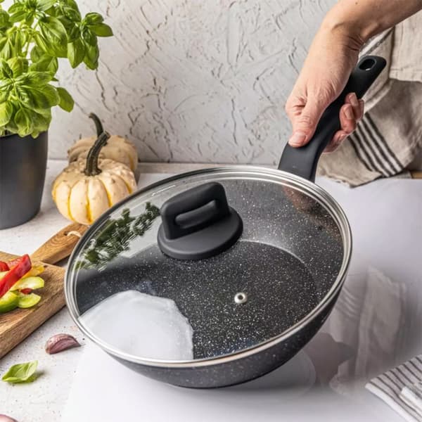 MARMOR STEEKPANA MED LOCK KLAUSBERG 24cm KB-7666
