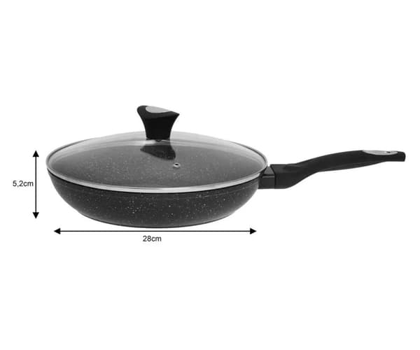 GRANIT STEEKPANA 28cm MED LOCK KLAUSBERG KB-7041