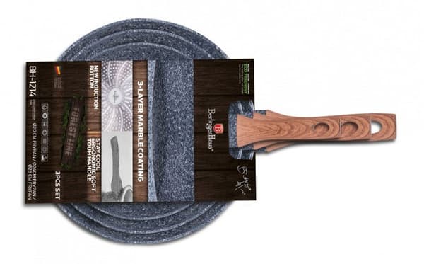 SET MED 3 BERLINGER HAUS BH-1214 GRANITPANOR