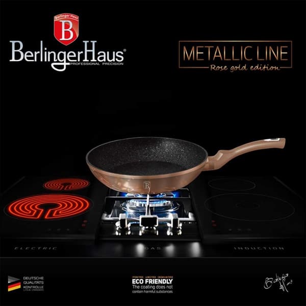 3 KAPPALEEN SARJA BERLINGER HAUS ROSE GOLD LINE GRANITE PASTIN BH-6195