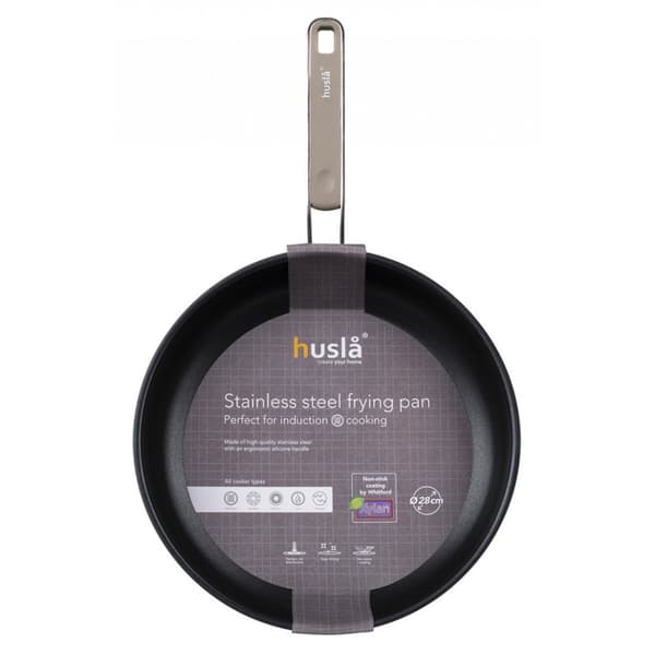 Stekpanna i rostfritt stål ø 28cm
