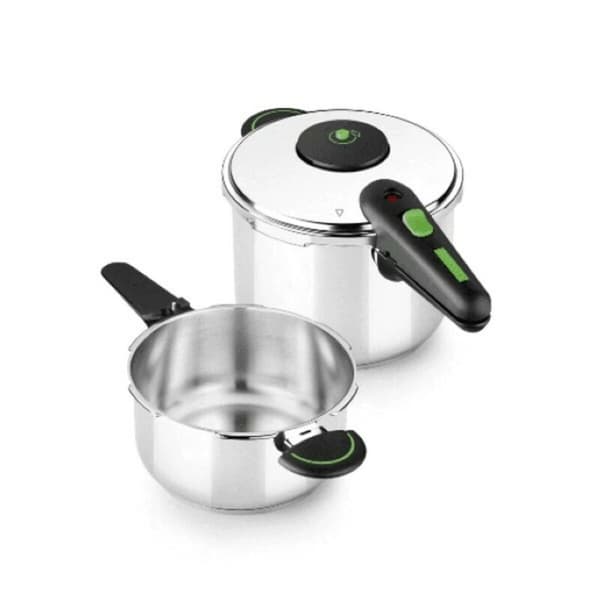 Ekspres-gryde Monix M911005 4 L + 6 L Rustfrit stål 6 L 2 Dele
