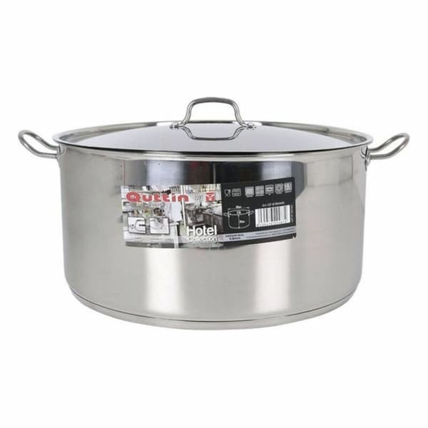 Gryta med rostfritt lock Quttin - ø 40 x 20 cm