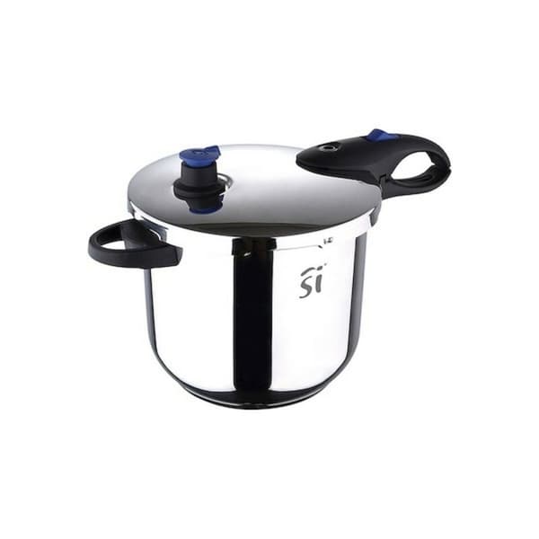 Sæt med Ekspres-Gryder San Ignacio Rustfrit stål 4 L 5,5 L Ø 22 cm