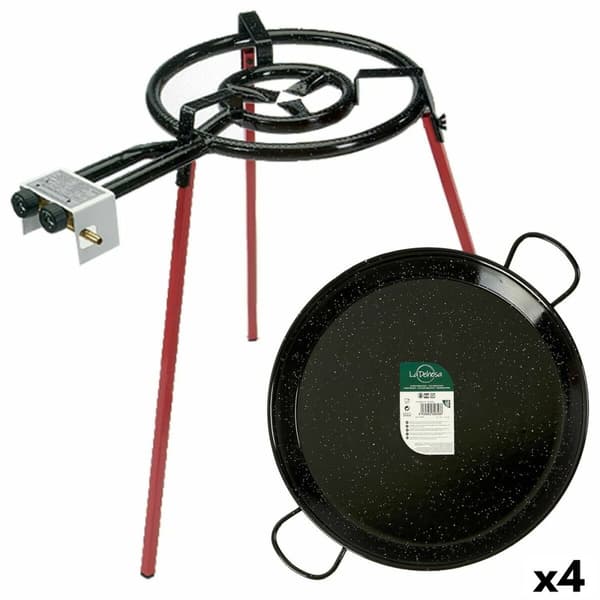 Gasolbrännare för paella La Dehesa 5070-LD Ø 46 cm Set 4 antal