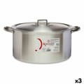 Pikkukuva 1 / 2: Kannellinen vuoka Kinvara 100014 Hopeinen 20 L (3 osaa)