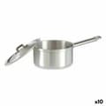 Pikkukuva 1 / 3: Kannellinen kattila Kinvara 100018 Hopeinen Alumiini Ø 14 cm 1 L (10 osaa)