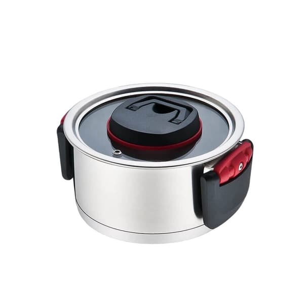 Kannellinen vuoka Feel Maestro MR-3530-16 Punainen musta Teräs Ruostumaton teräs Muovinen Ø 16 cm 1,6 L