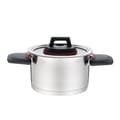 Pikkukuva 1 / 6: Kannellinen vuoka Feel Maestro MR-3530-16 Punainen musta Teräs Ruostumaton teräs Muovinen Ø 16 cm 1,6 L