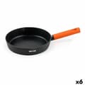 Miniatyrbillede 1 af 3: Stegepande Quttin Gastro Sort Orange 42 x 27,5 x 5,4 cm (6 enheder)