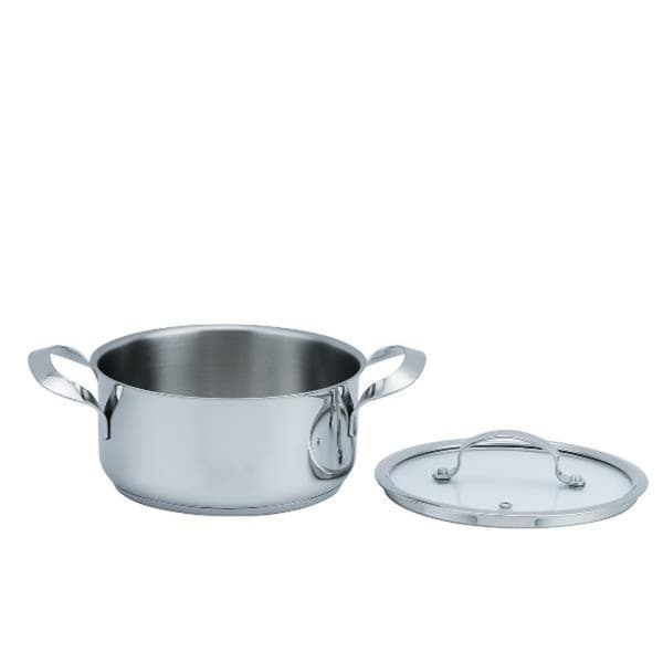Kannellinen vuoka Haeger PA-16H.010A Harmaa Ø 16 cm