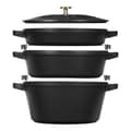 Pikkukuva 1 / 11: Kattila Zwilling La Cocotte Musta Valurauta 1 Kappaletta Ø 24 cm 1 kg 4,2 L (1 osaa)