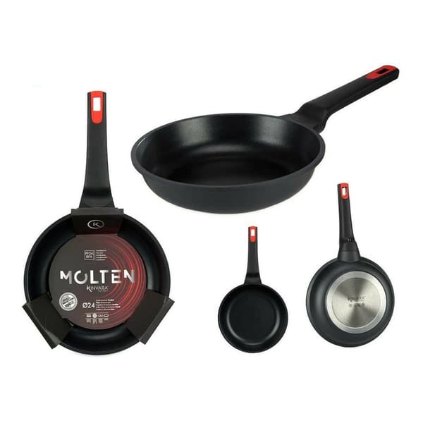 Stekpanna Kinvara Molten Svart Aluminium Bakelit