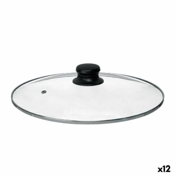 Grytlock Kinvara CN-SW1304-28CM Transparent Silvrig Glas 28 cm (12 antal)