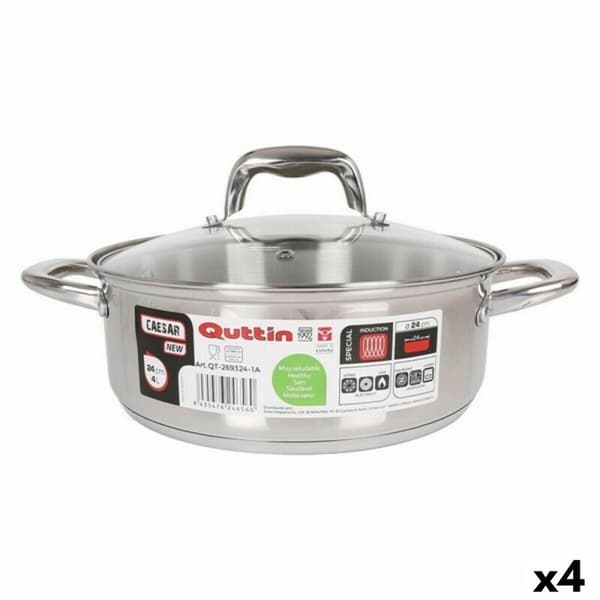Gryta med lock Quttin 139505 (ø 24 cm)