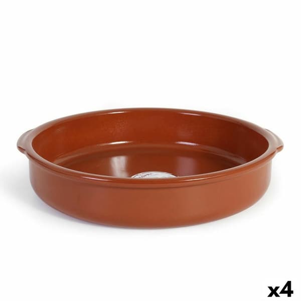 Kastrull Azofra Terrakotta 38,5 x 36 x 7,5 cm (4 antal)