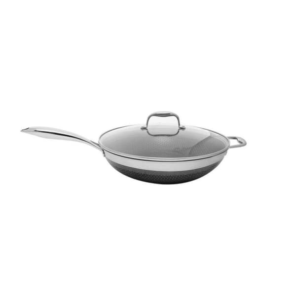 Stekpanna Kohersen 71111 Svart Silvrig Rostfritt stål Aluminium Ø 32 cm