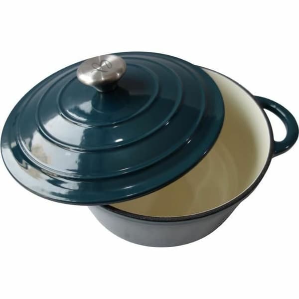 Kastrull med lock Baumalu Blå Ø 24 cm