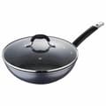 Miniatyrbillede 1 af 7: Wok Pande Masterpro Grå Aluminium Smedet aluminium (Ø 28 cm)
