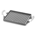 Miniatyrbillede 1 af 2: Grill-kogeplade Vaello Rektangulær Grå Støbejern (27 x 21 cm)