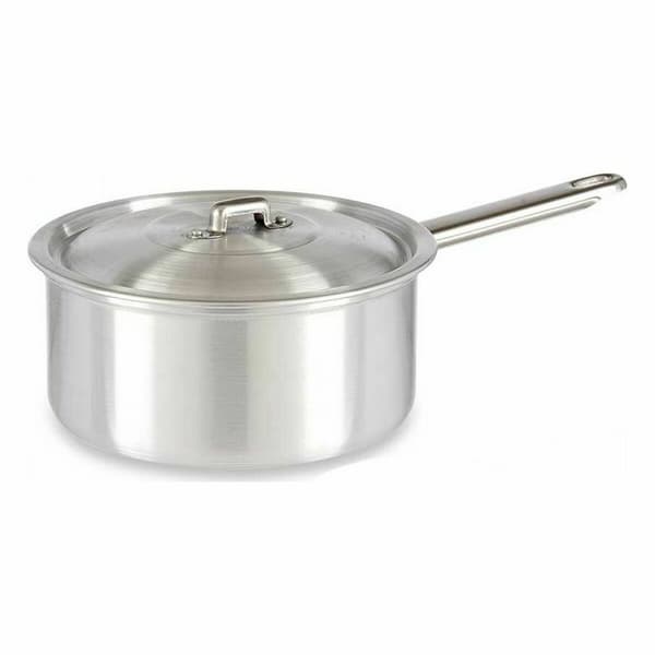 Kasserolle med låg Kinvara 100020 Sølvfarvet Aluminium 2 L 20 x 12 x 35,5 cm (10 enheder)