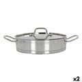 Miniatyrbillede 1 af 2: Gryde Med Glaslåg Quttin 6 L Ø 32,8 cm (2 enheder)