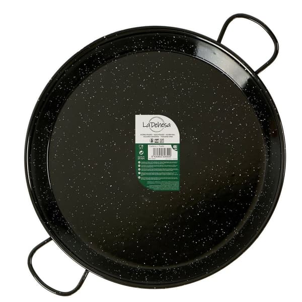Gryde Sort Glaseret stål Ø 46 cm (4 enheder)