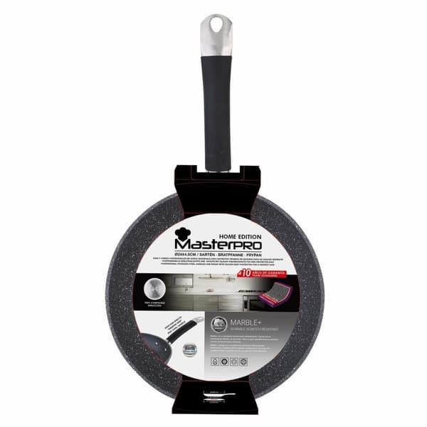 Panne Masterpro BGMP-3281-BK Ø 24 cm Herdet aluminium