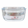 Miniatyrbilde 3 av 6: Gryte med lokk Quttin 63096 Glass 32,8 x 19,7 x 13 cm (3L + 1,5L)