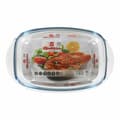 Miniatyrbilde 4 av 6: Gryte med lokk Quttin 63096 Glass 32,8 x 19,7 x 13 cm (3L + 1,5L)
