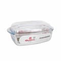 Miniatyrbilde 5 av 6: Gryte med lokk Quttin 63096 Glass 32,8 x 19,7 x 13 cm (3L + 1,5L)
