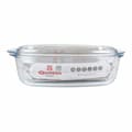 Miniatyrbilde 2 av 6: Gryte med lokk Quttin 63096 Glass 32,8 x 19,7 x 13 cm (3L + 1,5L)