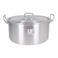 Miniatyrbilde 2 av 2: Gryte med lokk Aluminium 44 x 39 x 21 cm (2 enheter)