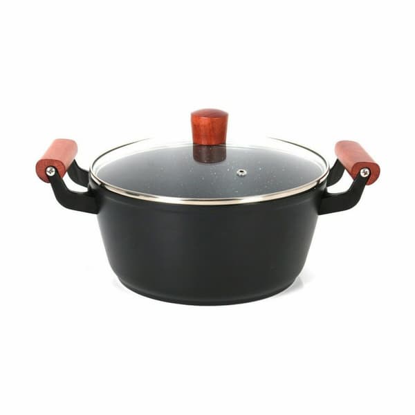 Gryte med glasslokk Quttin Doha 34 X 24 X 13 CM (4 enheter)