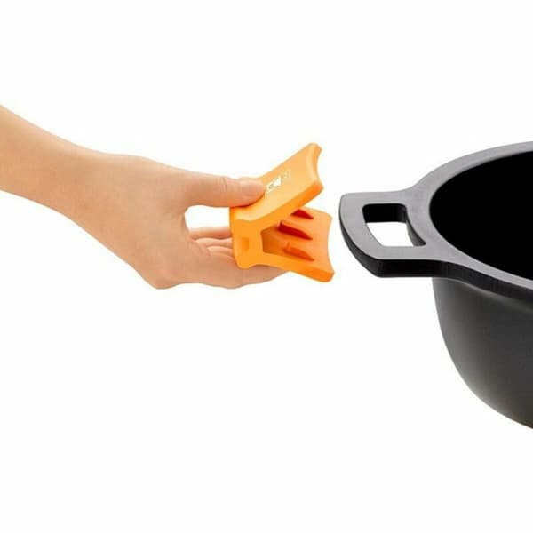 Lasikannellinen vuoka BRA A270328 5,7 L (Ø 28 cm) Musta Metalli Alumiini Ø 28 cm Aluminio