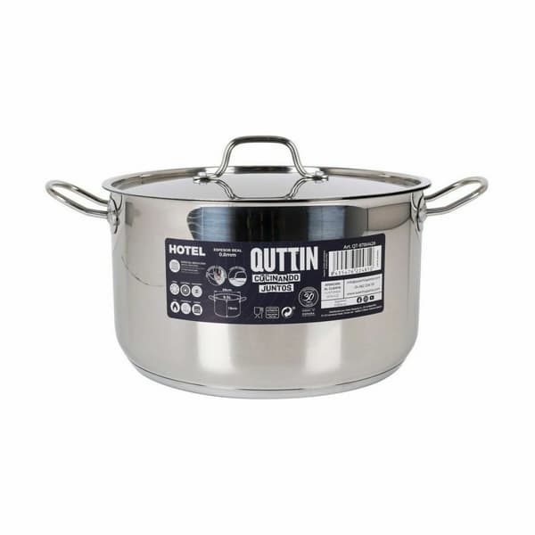 Kannellinen vuoka Quttin Hotel Teräs ø 28 x 16 cm (2 osaa)