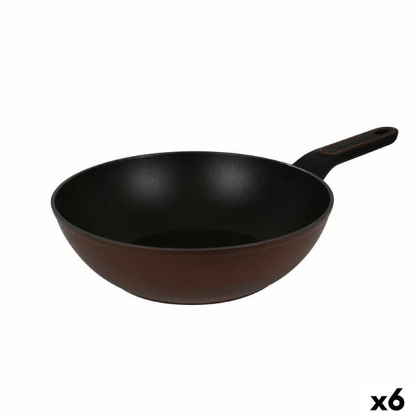 Stegepande Quttin Sahara Smedet aluminium Brun 44 x 25 x 8 cm (6 enheder)