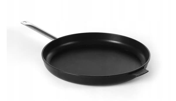 HENDI Stegepande Titanium Professional ø 40cm - Titan, Til Alle Typers Komfurer
