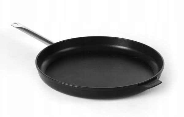 HENDI Stegepande Titanium Professional ø 40cm - Titan, Til Alle Typers Komfurer