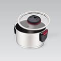 Miniatyrbild 4 av 7: Gryta med lock Feel Maestro MR-3530-22 Svart Röd Stål Rostfritt stål Plast Ø 22 cm 4,2 L