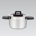 Pikkukuva 1 / 7: Kannellinen vuoka Feel Maestro MR-3530-22 Punainen musta Teräs Ruostumaton teräs Muovinen Ø 22 cm 4,2 L