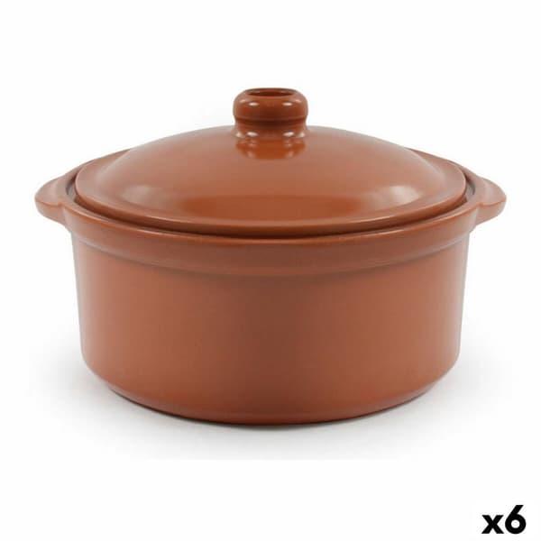 Kastrull Azofra Brun Terrakotta (6 antal)