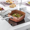 Pikkukuva 2 / 8: Copper 5-in-1 Monikäyttöinen Paistinpannusetti Coppans InnovaGoods 4 Kappaletta