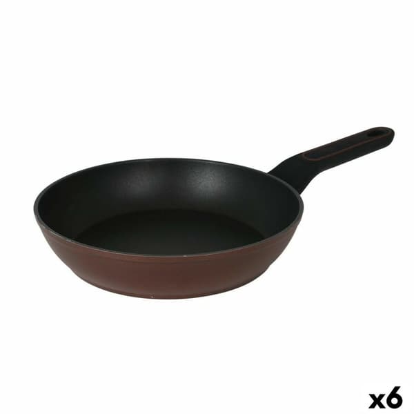 Stekpanna Quttin Sahara Smitt aluminium Brun 38 x 21 x 5,5 cm (6 antal)
