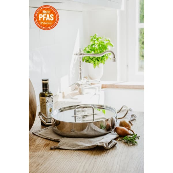 Heirol Cerasafe Triply -gryta, 28 cm/4 L