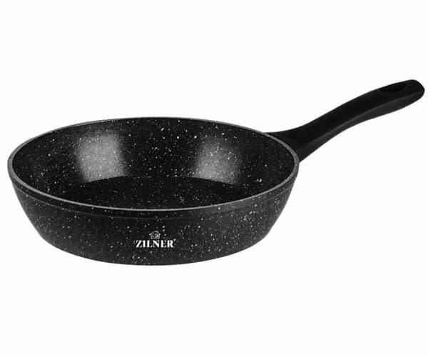 DEEP STEGEPADE 16CM 0,8L med MARMORBEHANDLING ZILNER ZL-7702