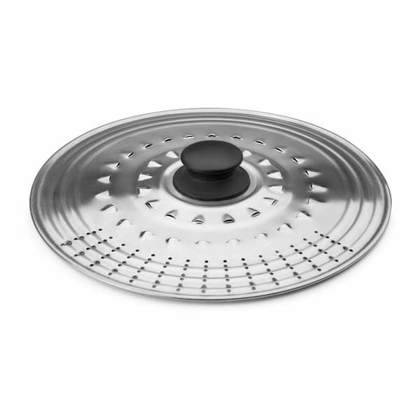 Stegepande låg Ibili 714231 Ø 30 cm Metal Rustfrit stål