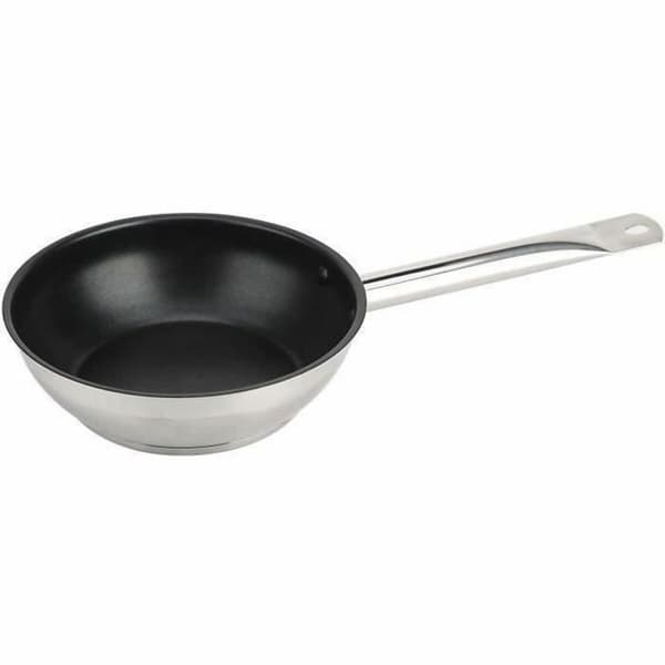 Stegepande Baumalu Ø 20 cm Sølvfarvet Rustfrit stål