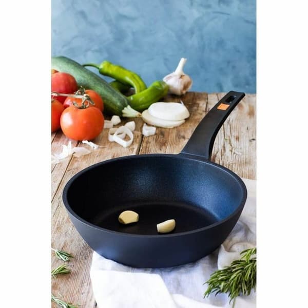 Paistinpannu BRA A271124 Ø 24 cm Musta Alumiini (1 osaa)